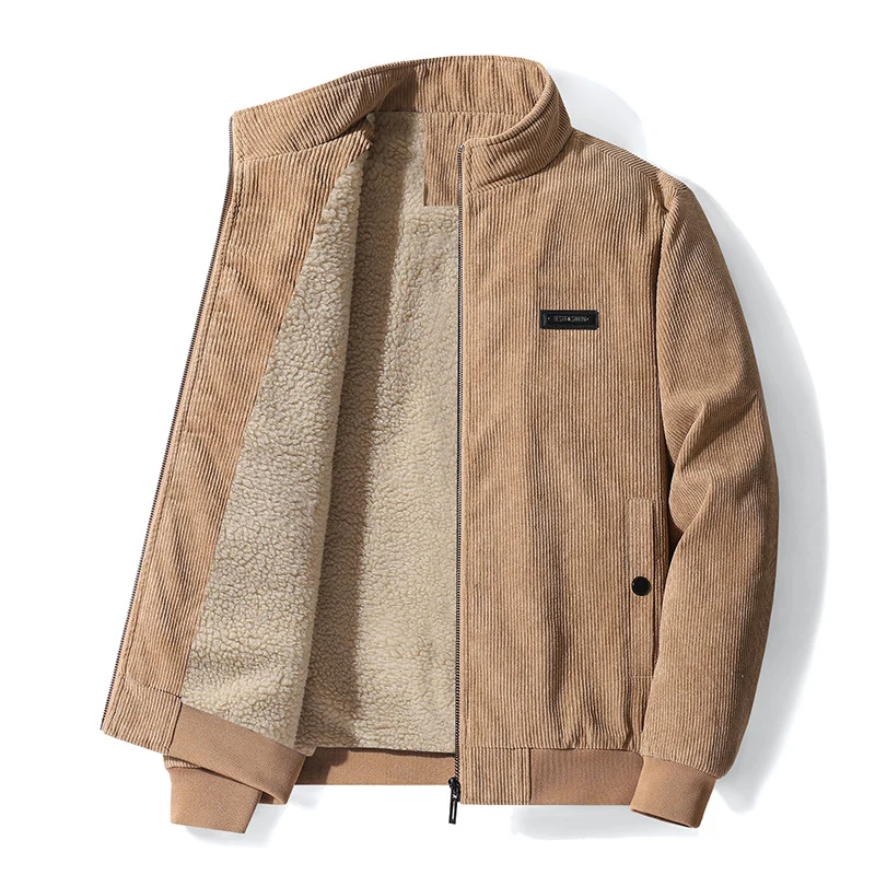 Herren Urbaner Steppjacke mit Fleece-Innenfutter Drune