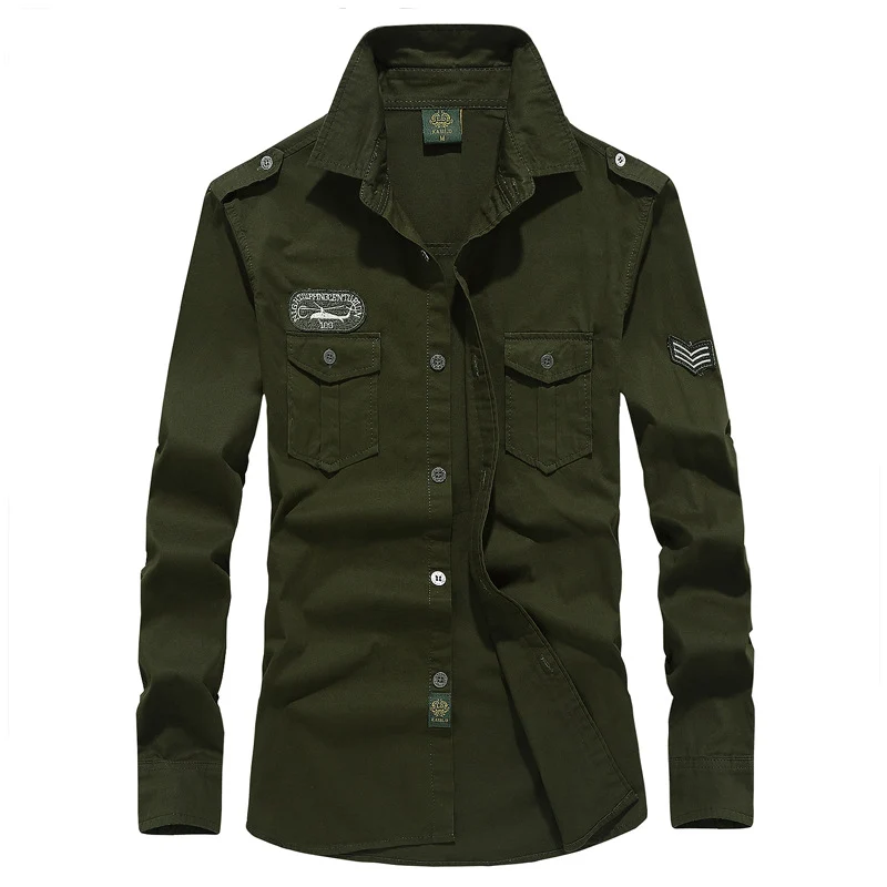 Herren Stylisches Langarmhemd Drune