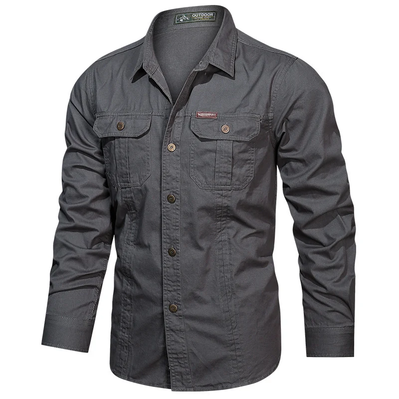 Herren Strapazierfähiges Outdoor-Funktionshemd Drune