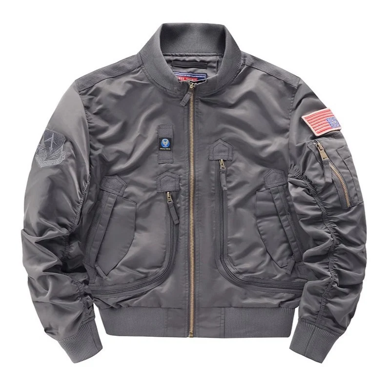 Herren Sportlicher Bomberjacke Drune