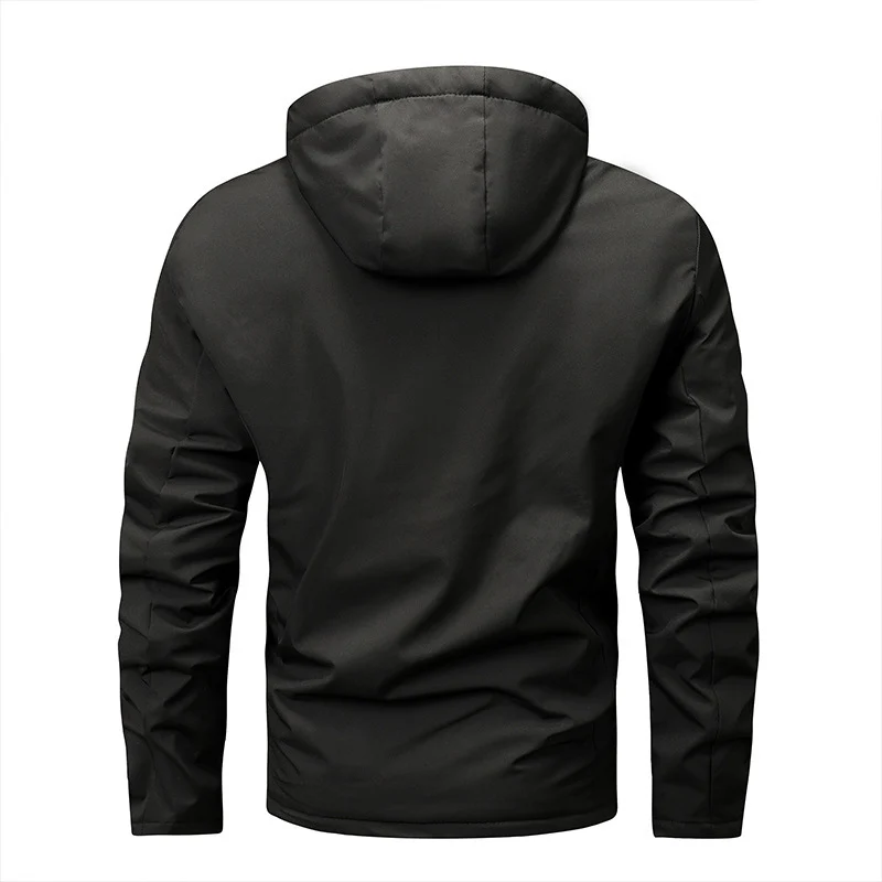 Herren Sportliche Wasserabweisende Jacke Drune