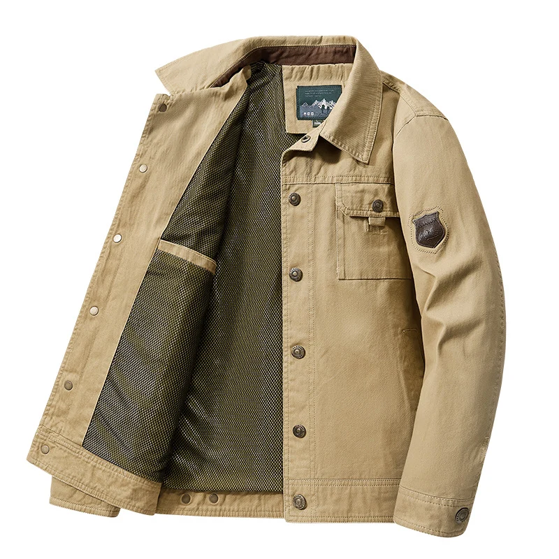 Herren Robuste Utility-Jacke Drune