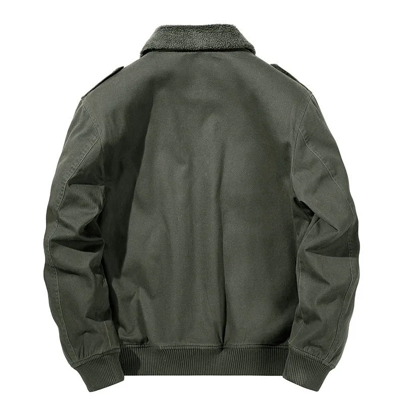 Herren Robuste Feldjacke mit Teddyfutter Drune