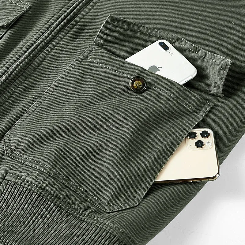 Herren Robuste Feldjacke mit Teddyfutter Drune