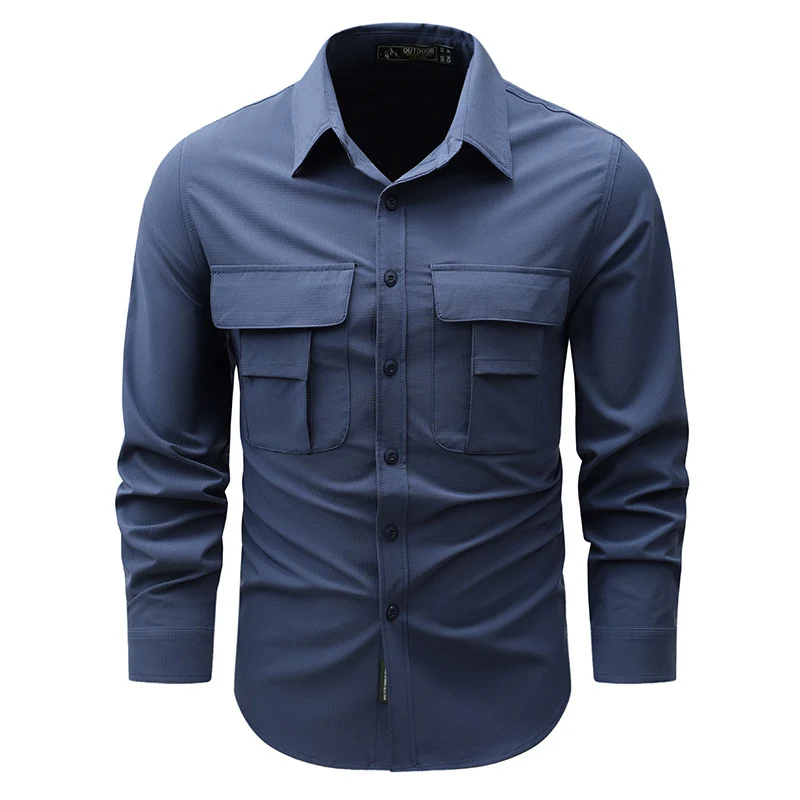 Herren Outdoor-Funktionshemd Drune