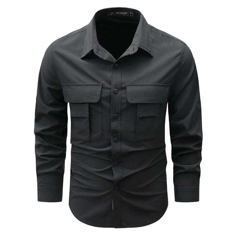 Herren Outdoor-Funktionshemd Drune