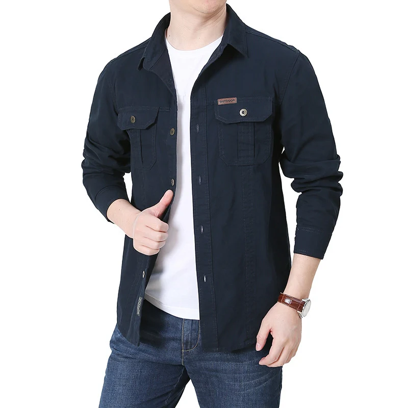 Herren Multifunktionales Utility-Hemd Drune