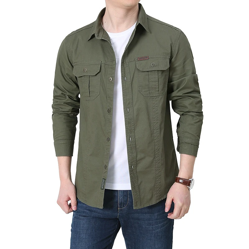 Herren Multifunktionales Utility-Hemd Drune