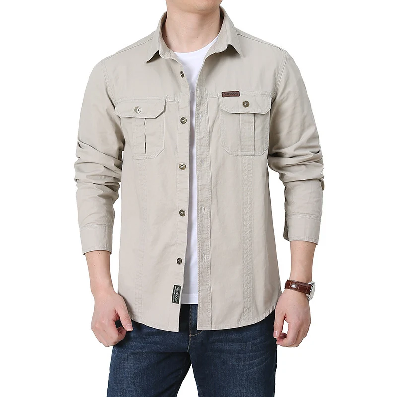 Herren Multifunktionales Utility-Hemd Drune