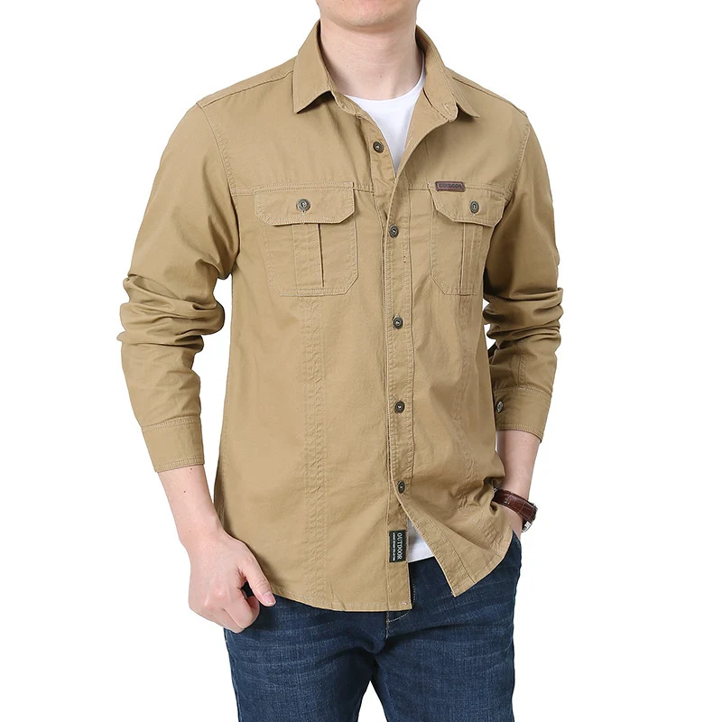 Herren Multifunktionales Utility-Hemd Drune