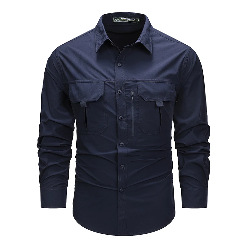 Herren Multifunktionales Outdoor-Hemd Drune