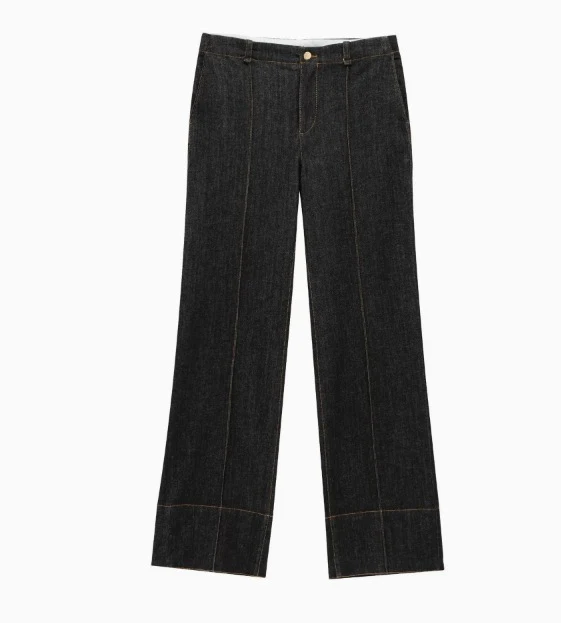 Damen 600+ taillierte Jeansjacke mit Brusttaschen und figurformenden Abnähern Drune