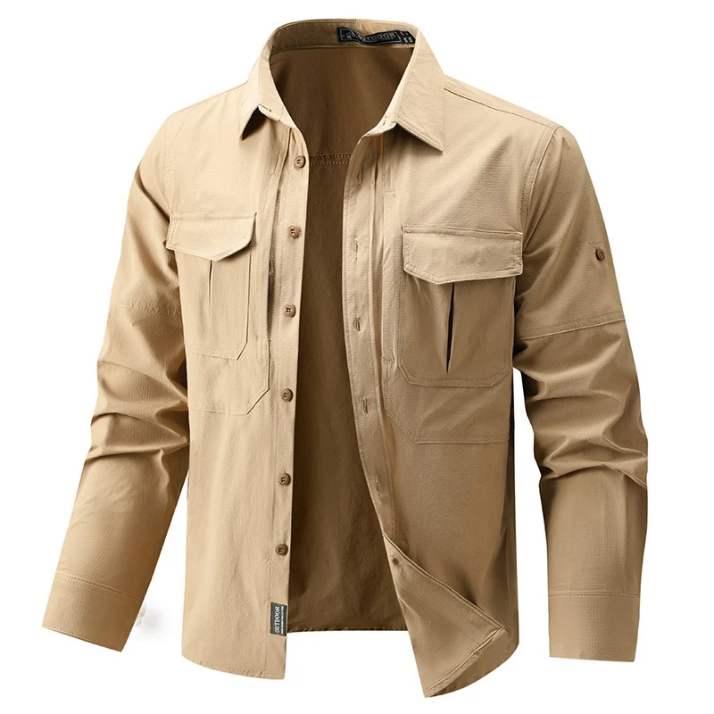 Herren Multifunktionales Outdoor-Funktionshemd Drune