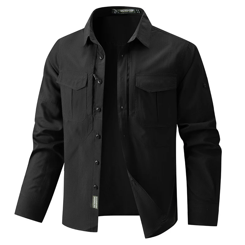 Herren Multifunktionales Outdoor-Funktionshemd Drune