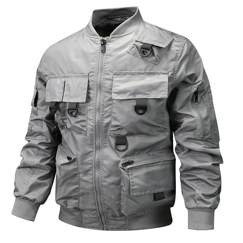 Herren Multifunktionale Utility-Jacke mit praktischen Taschen Drune