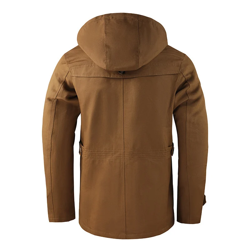 Herren Multifunktionale Übergangsjacke mit Kapuze Drune
