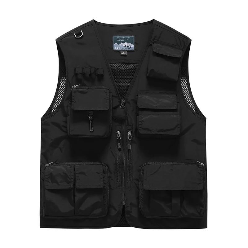 Herren Multifunktionale Anglerweste mit Taschen Drune