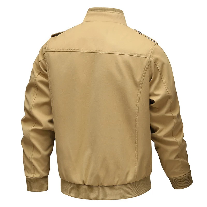 Herren Modische Jacke mit zahlreichen Taschen Drune