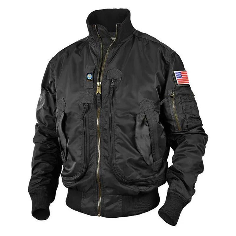 Herren modische Feldjacke mit mehrfachen Taschen Drune