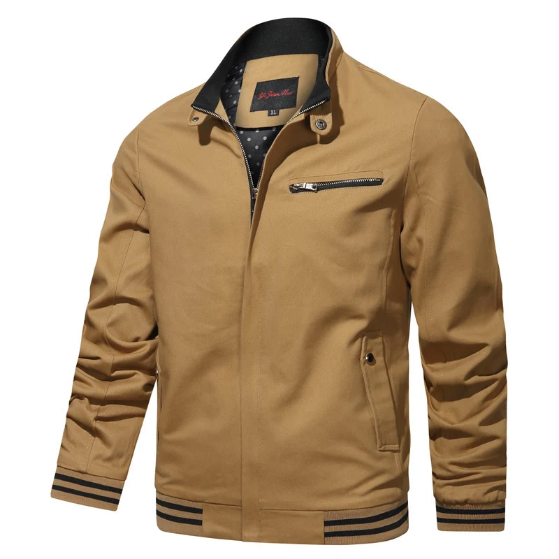 Herren Modische Collegejacke Drune