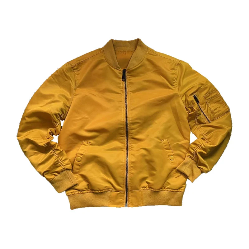 Herren Modische Bomberjacke mit praktischen Taschen Drune