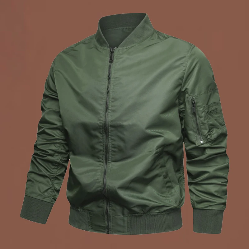 Herren Modische Bomberjacke Drune