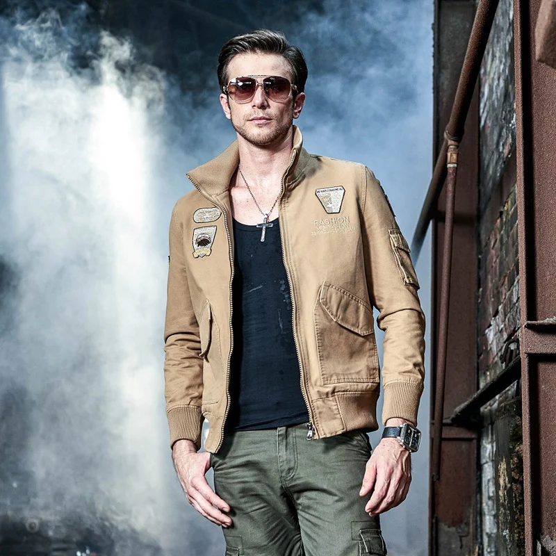 Herren Militärische Utility-Jacke Drune