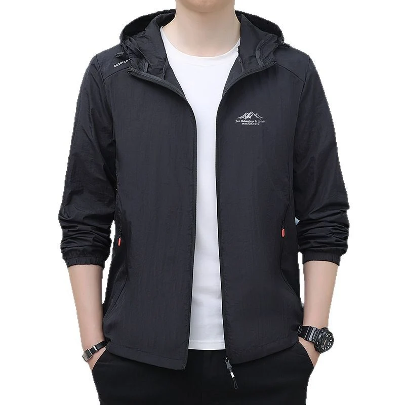 Herren Leichte Windjacke Drune
