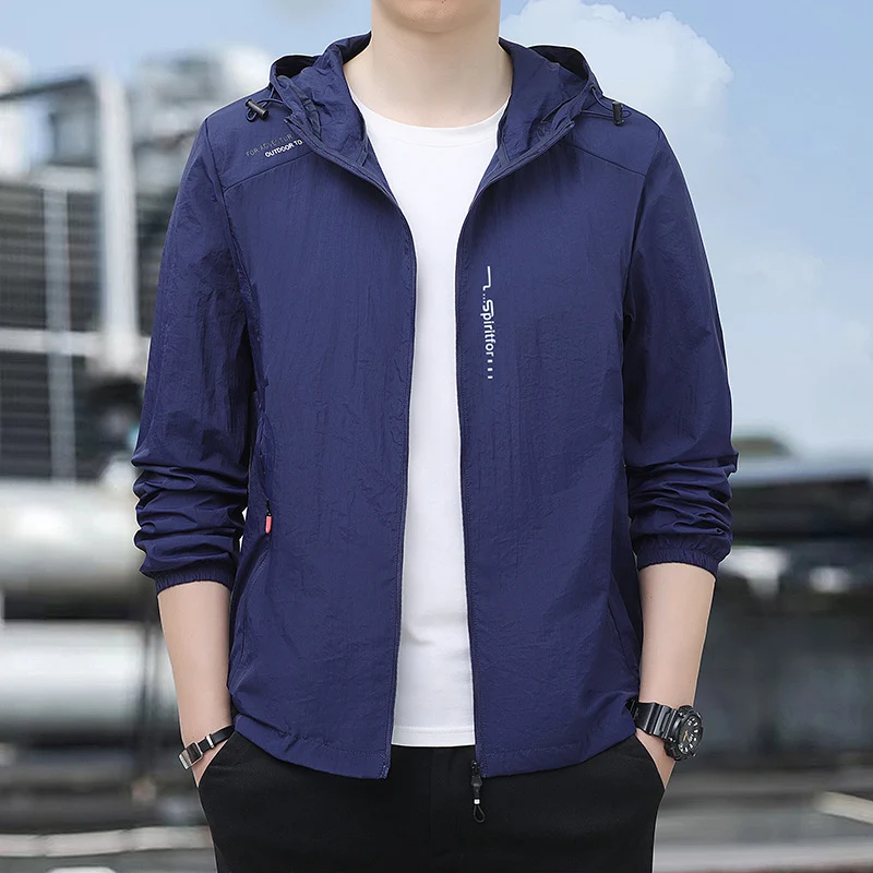 Herren Leichte Windjacke Drune