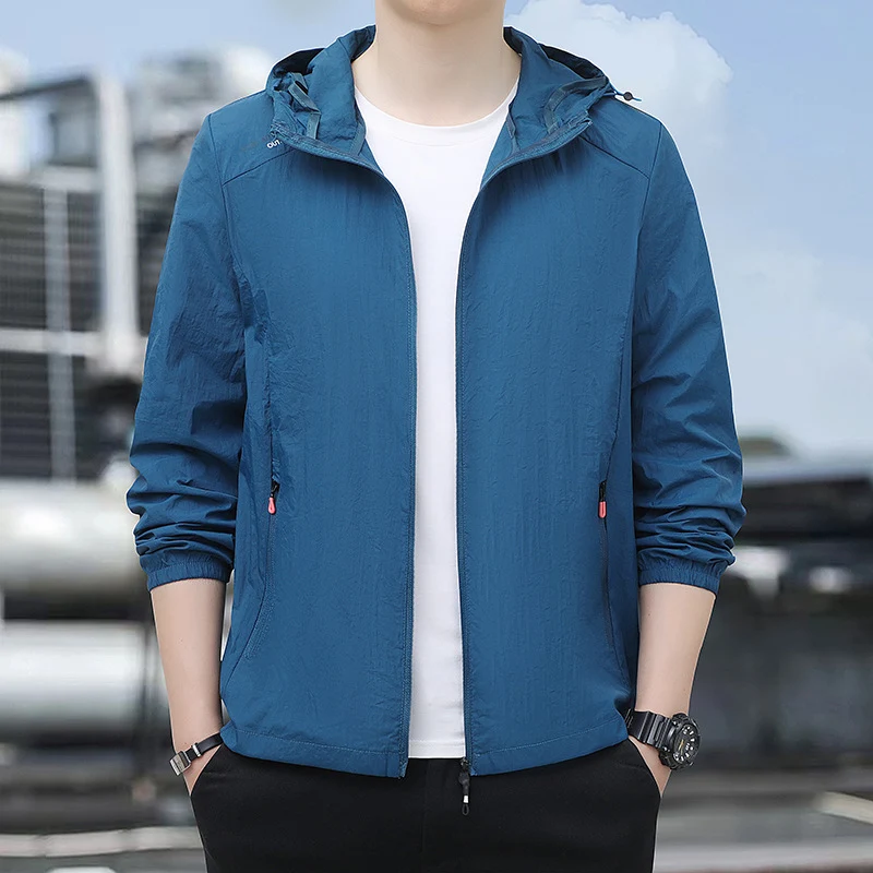 Herren Leichte Windjacke Drune