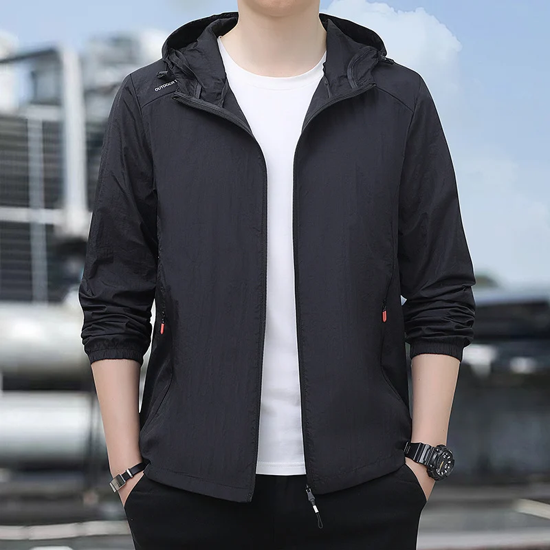 Herren Leichte Windjacke Drune