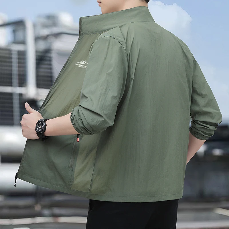 Herren Leichte Outdoor-Jacke mit Windschutz Drune