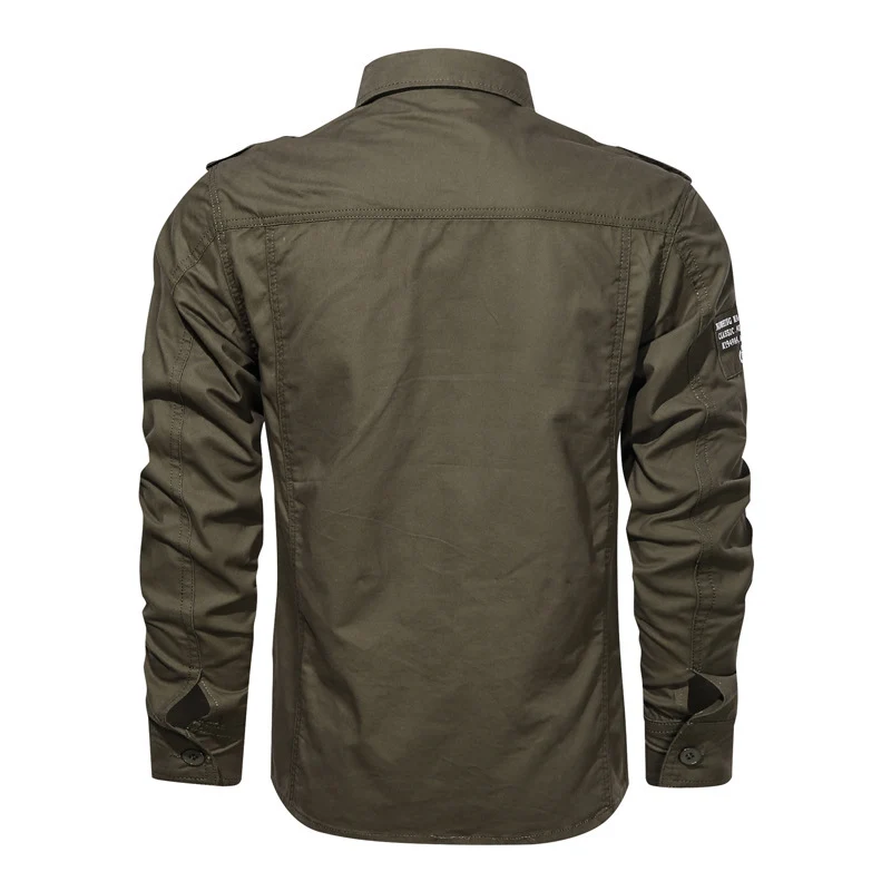 Herren Langarmhemd Drune
