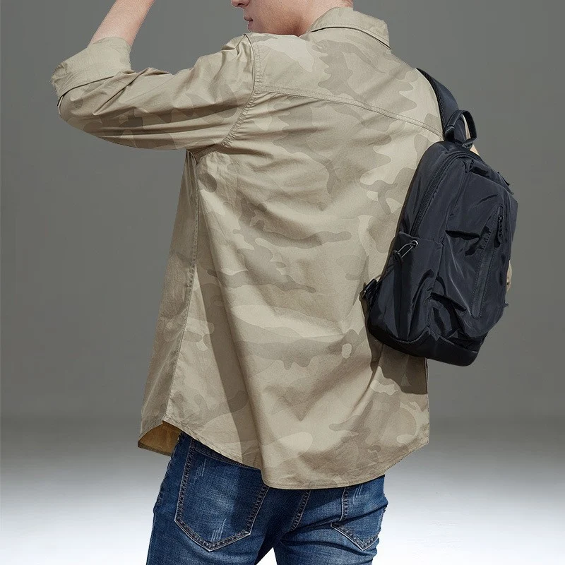 Herren Karierte Freizeitjacke Drune
