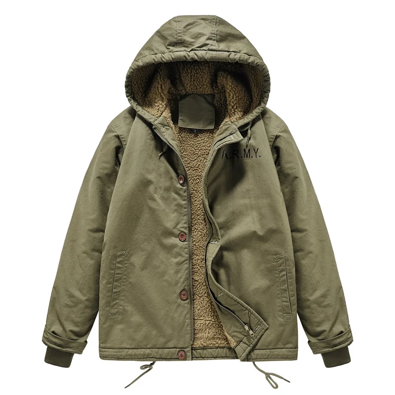 Herren gemütliche Winterjacke Drune