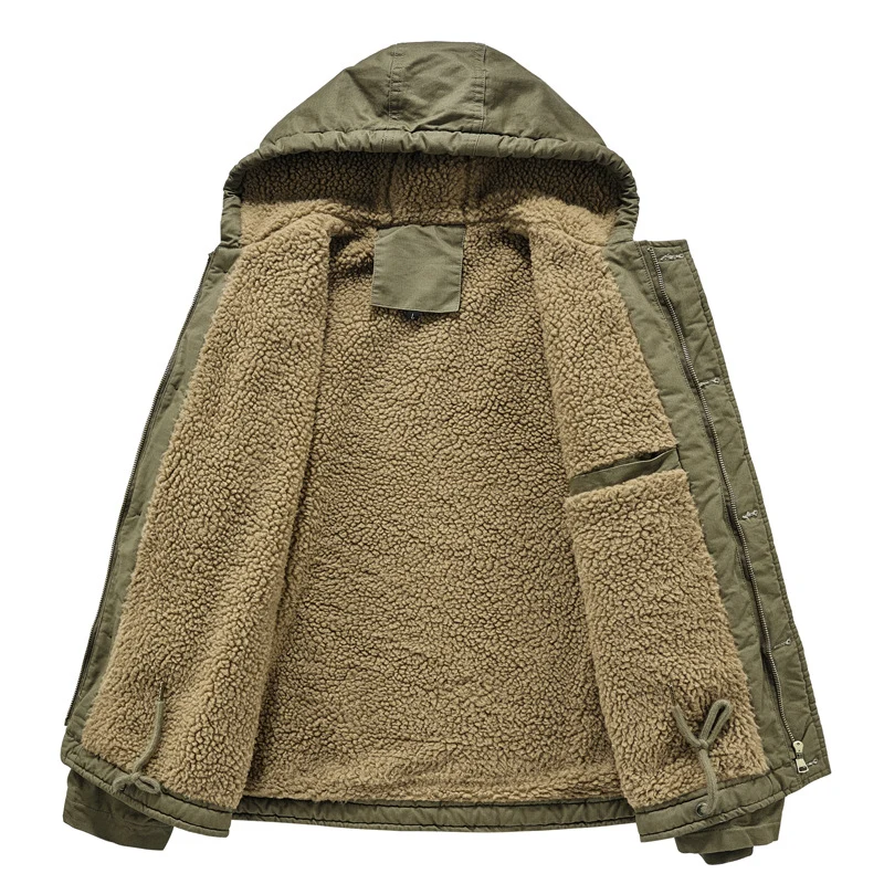 Herren gemütliche Winterjacke Drune