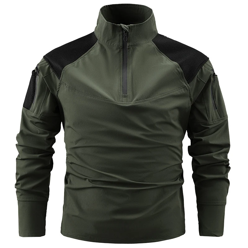 Herren Funktionsjacke mit Stehkragen Drune