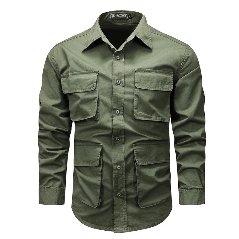 Herren Funktionales Outdoor-Hemd Drune