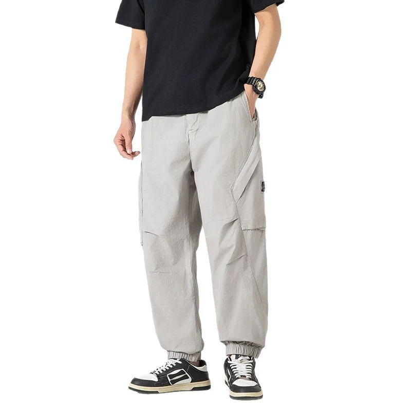Herren leichte Tech-Cargo-Jogginghose mit elastischem Bund und multifunktionalen Taschen Drune