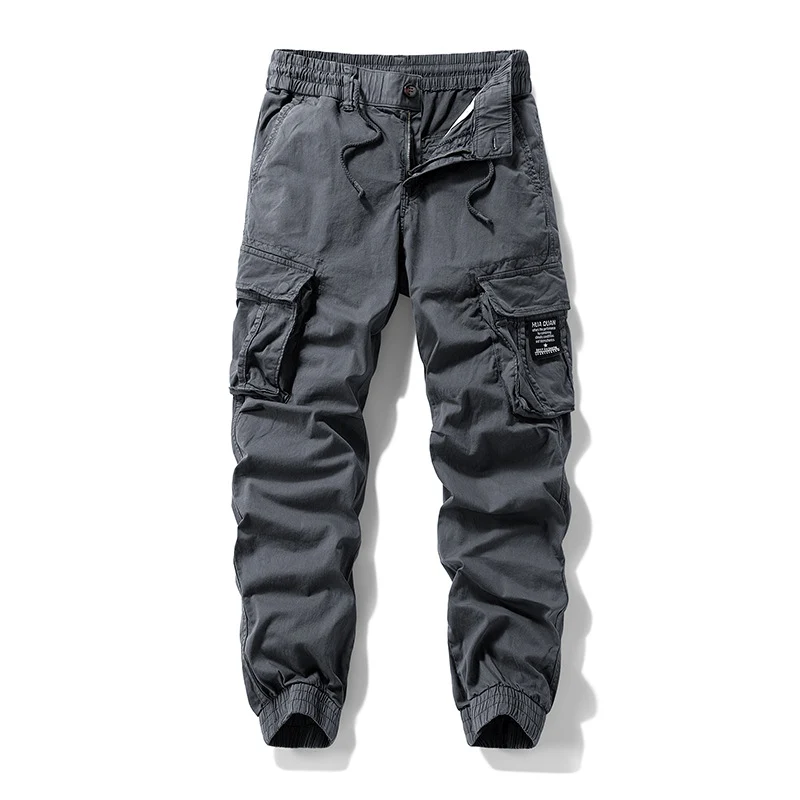 Herren Leichte Ripstop-Cargo-Jogger mit Komfortbund, Organizer‑Taschen und geripptem Knöchelabschluss Drune