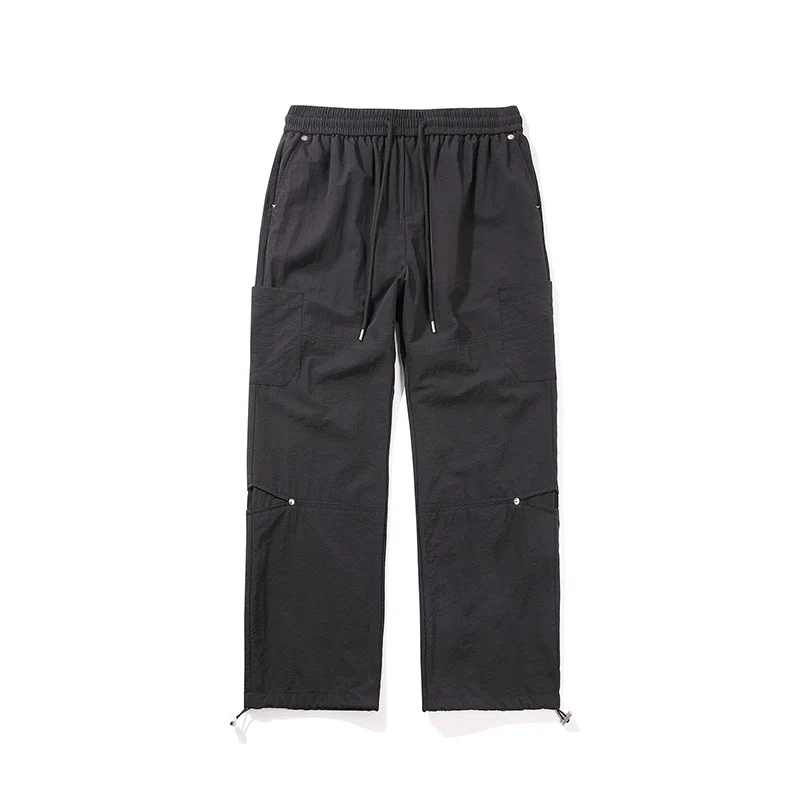 Herren Leichte Ripstop-Cargo-Hose mit elastischem Komfortbund, Kniepaneelen und verstellbarem Saum Drune