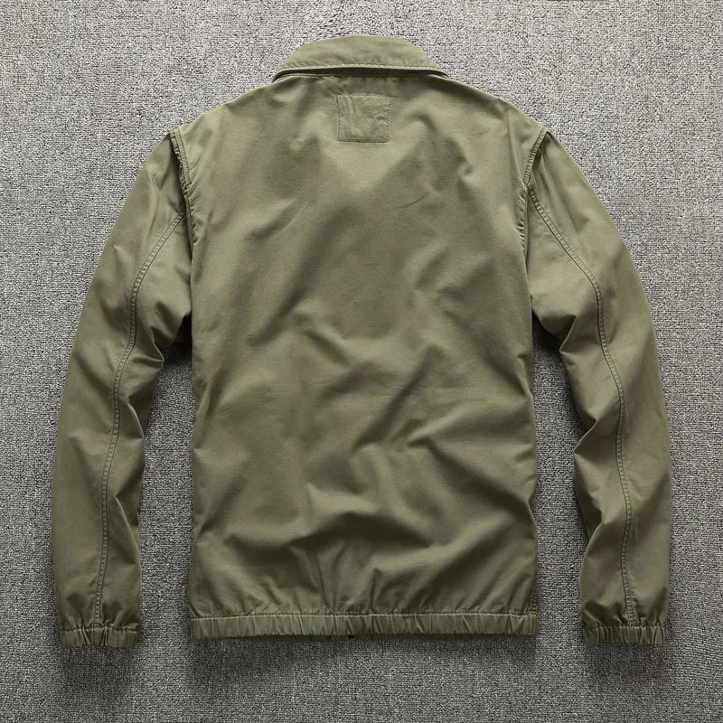 Herren Urbaner Zip-Sommerblouson aus technischem Twill mit verdecktem Reißverschluss Drune