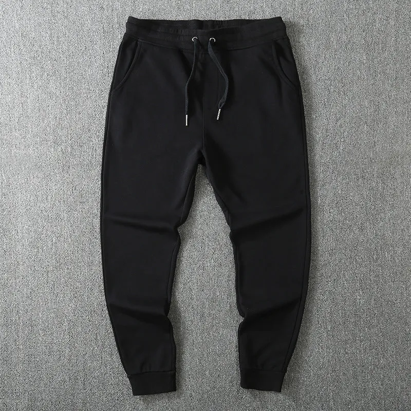 Herren Slim-Fit Fleece-Jogginghose mit elastischem Bund, Kordelzug und gekämmter Innenseite Drune