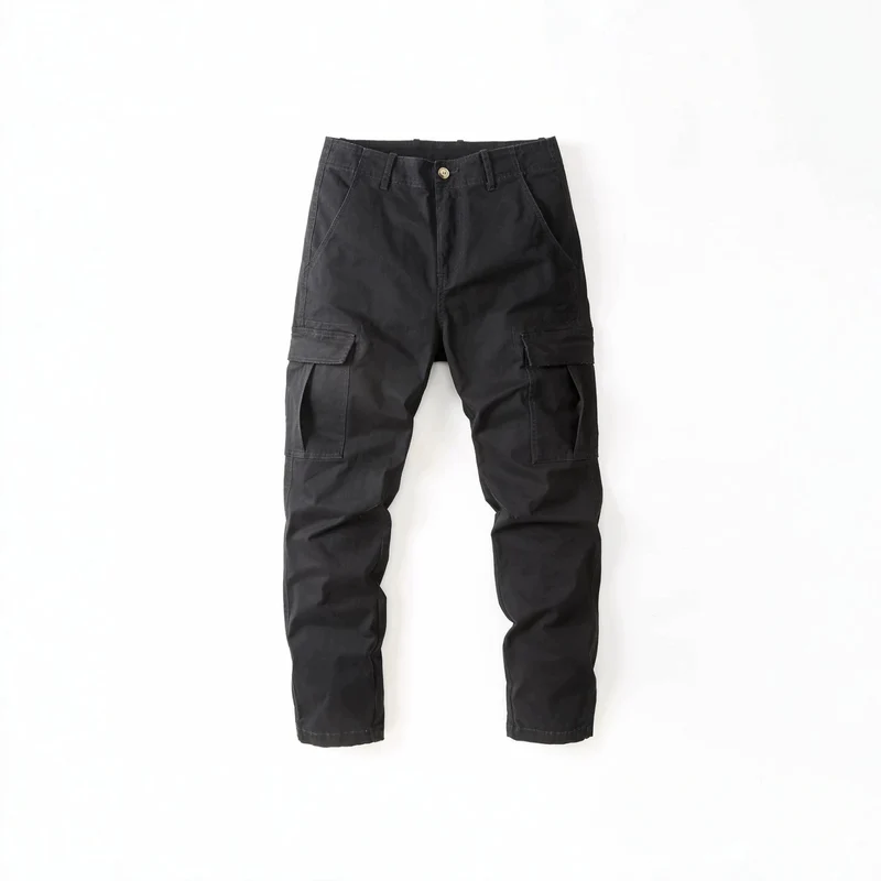 Herren Cargohose mit Tarnmuster und mehreren Utility-Taschen Drune