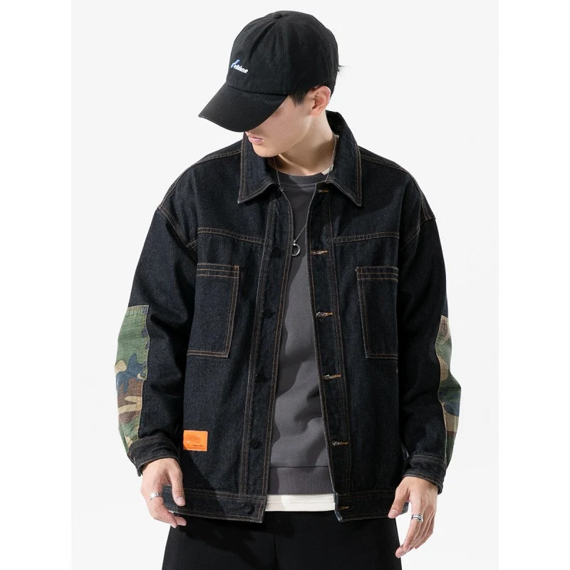 Herren Lässige Modern Denimjacke Drune