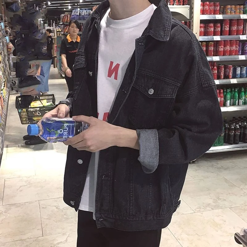 Herren Lässige Denimjacke Drune 1788342453