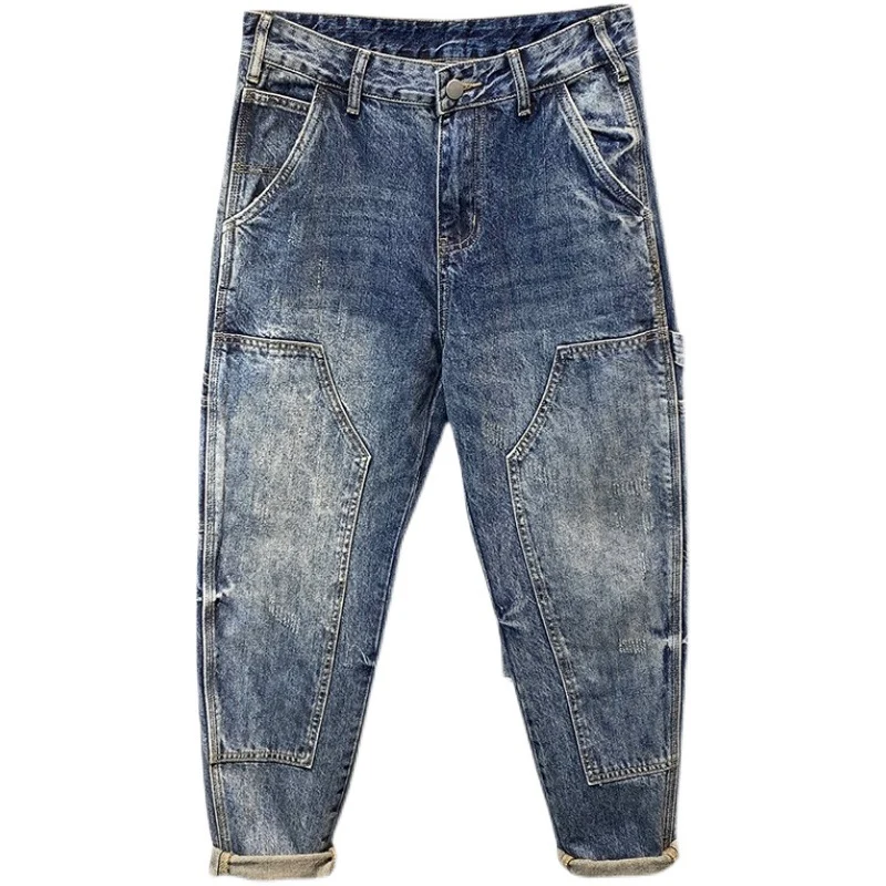 Herren Lässige Cargo-Jeans mit innovativem Design Drune