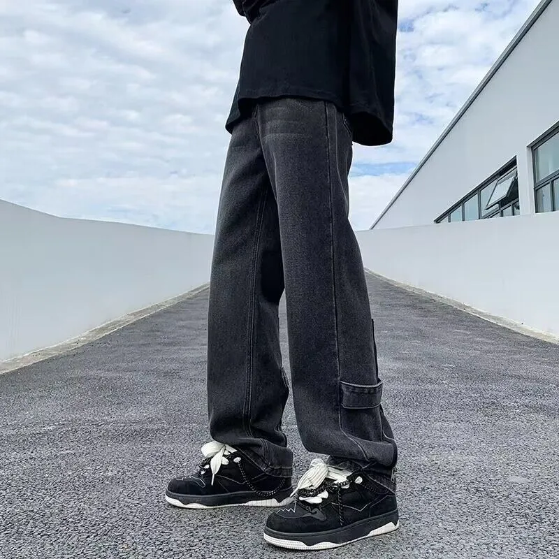 Herren Lässige Baggy Jeans mit innovativem Design Drune