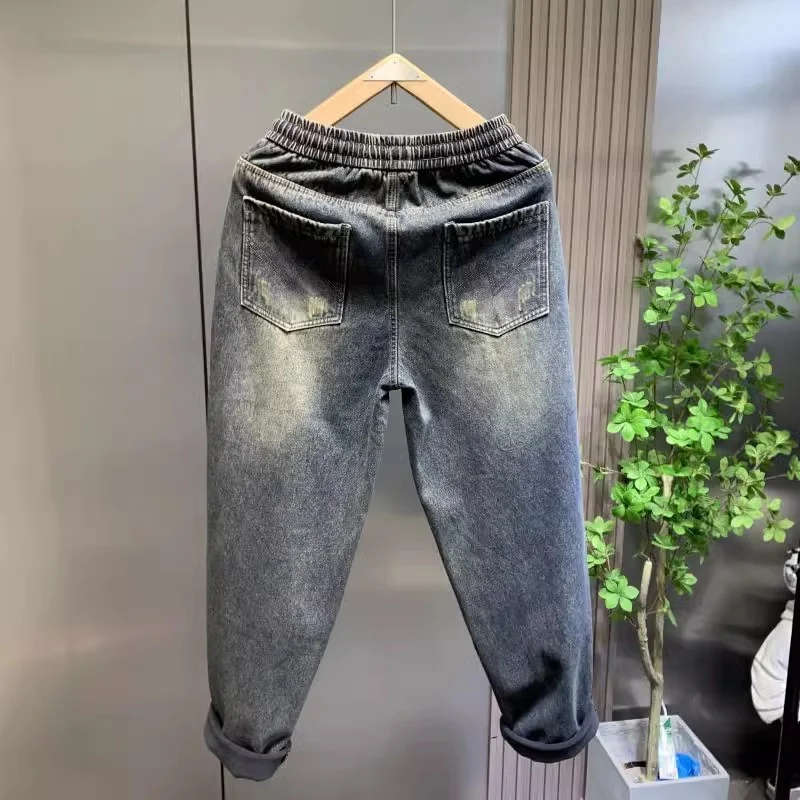 Herren Lässige Baggy Jeans Drune
