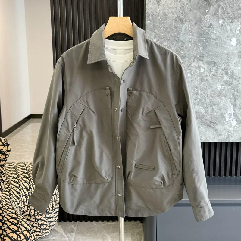 Herren Funktionale Übergangsjacke mit praktischen Taschen Drune
